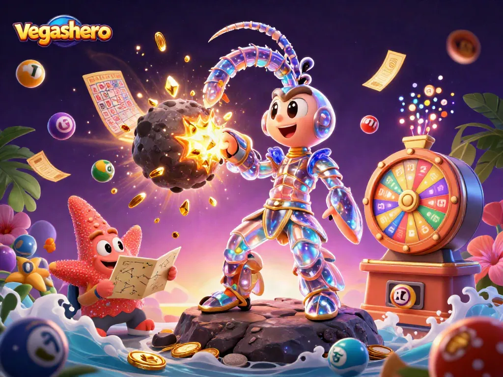 Engage in thrilling gameplay at vegashero with colorful lottery elements and rich casino graphics.