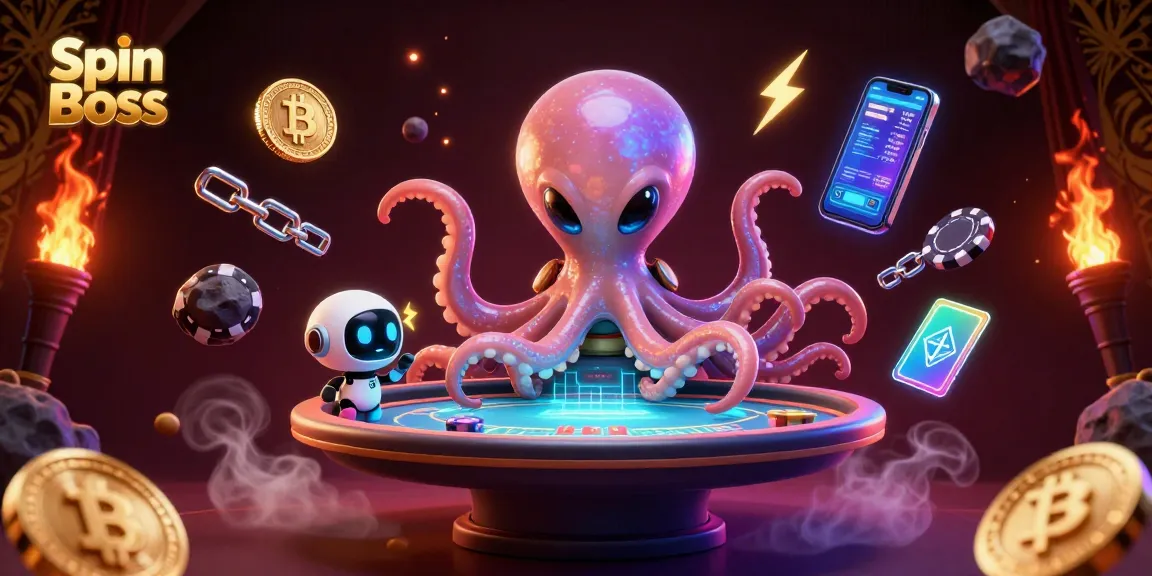 Experience thrilling action at Spin Boss with a vibrant space-themed poker showdown.